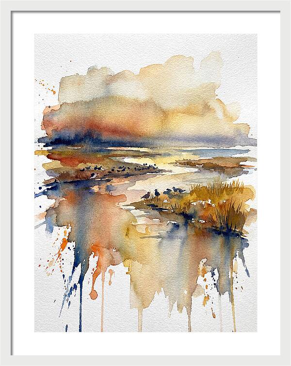 Tranquil Estuary Reflections