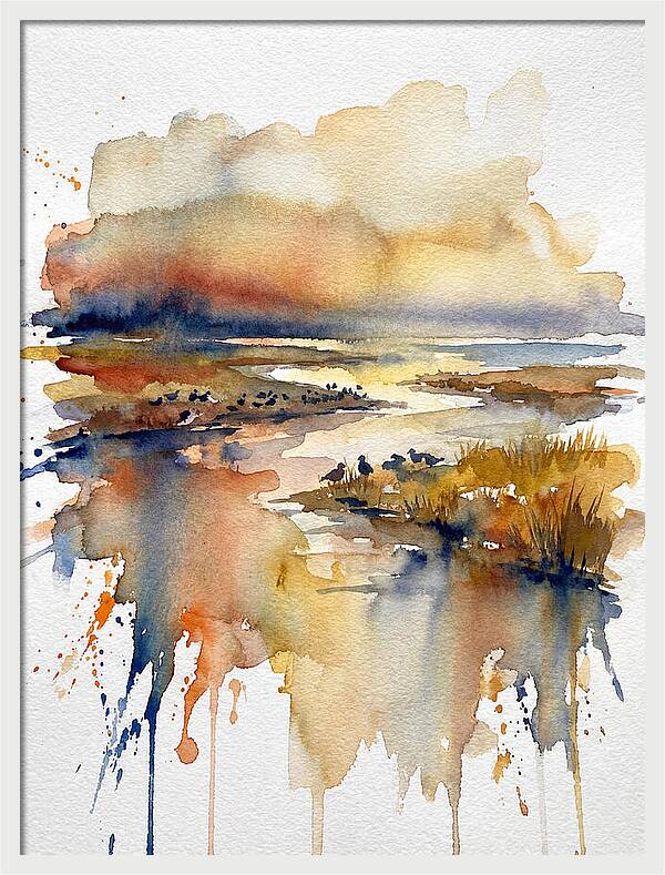 Tranquil Estuary Reflections