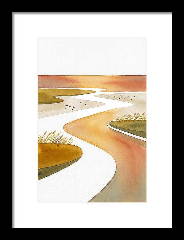 Tranquil Estuary Twilight