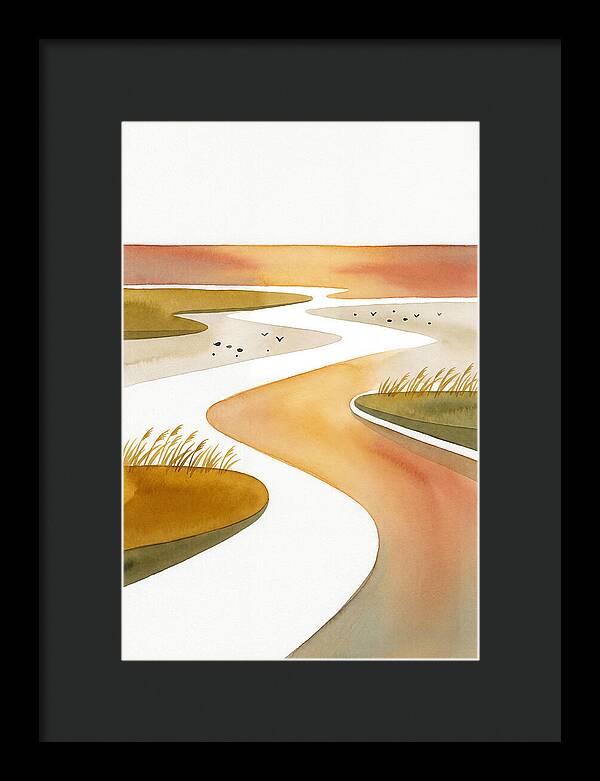 Tranquil Estuary Twilight