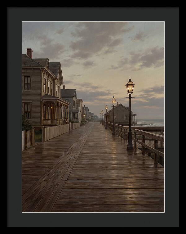 Tranquil Evening By The Shore