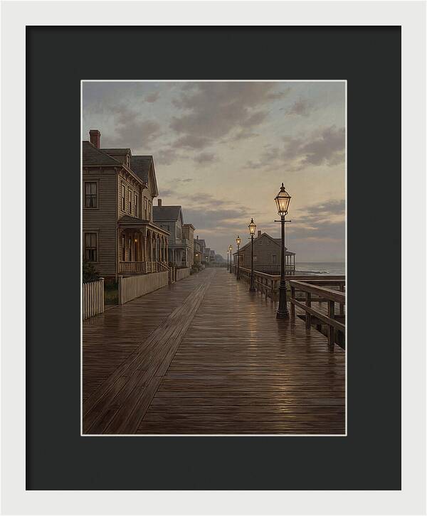 Tranquil Evening By The Shore