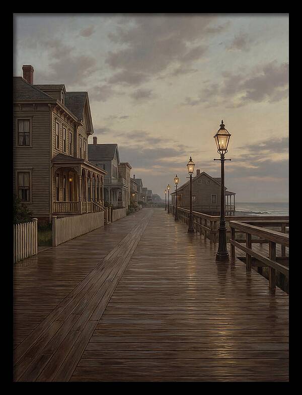 Tranquil Evening By The Shore