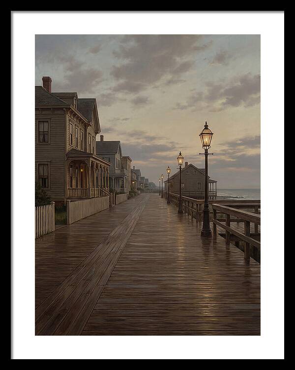 Tranquil Evening By The Shore