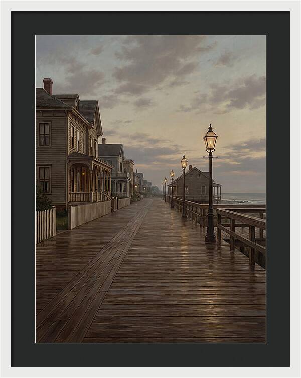 Tranquil Evening By The Shore