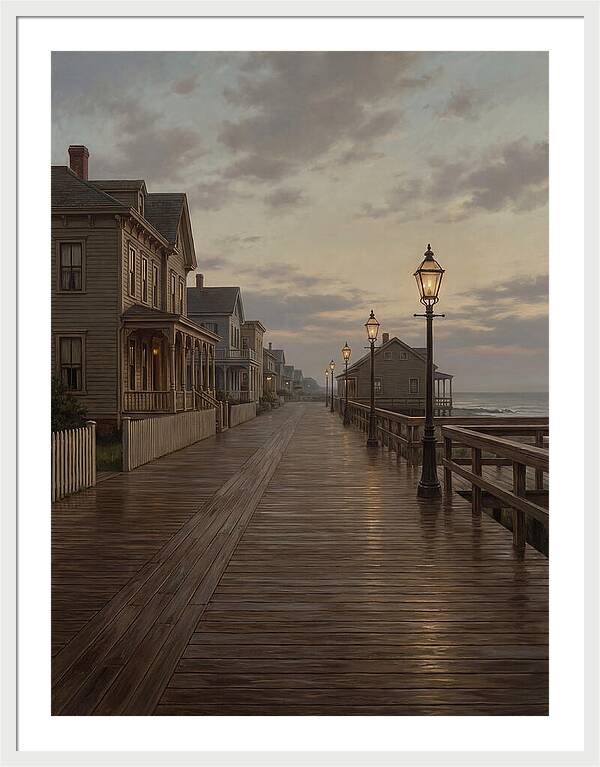 Tranquil Evening By The Shore