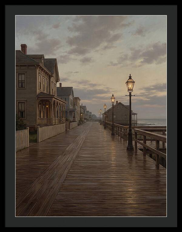 Tranquil Evening By The Shore