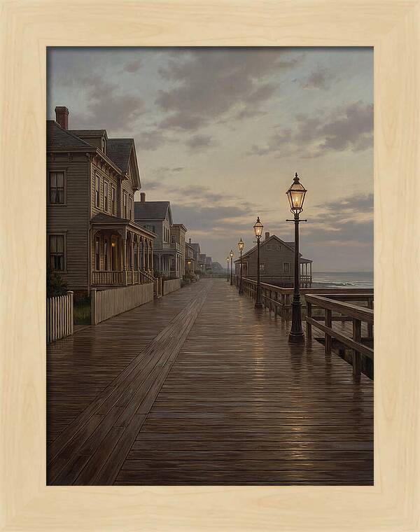 Tranquil Evening By The Shore