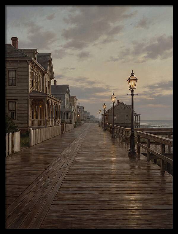 Tranquil Evening By The Shore