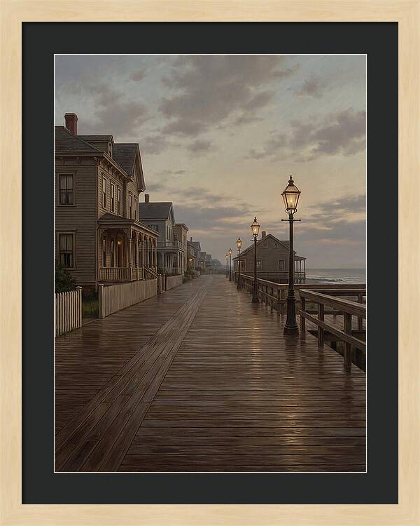 Tranquil Evening By The Shore
