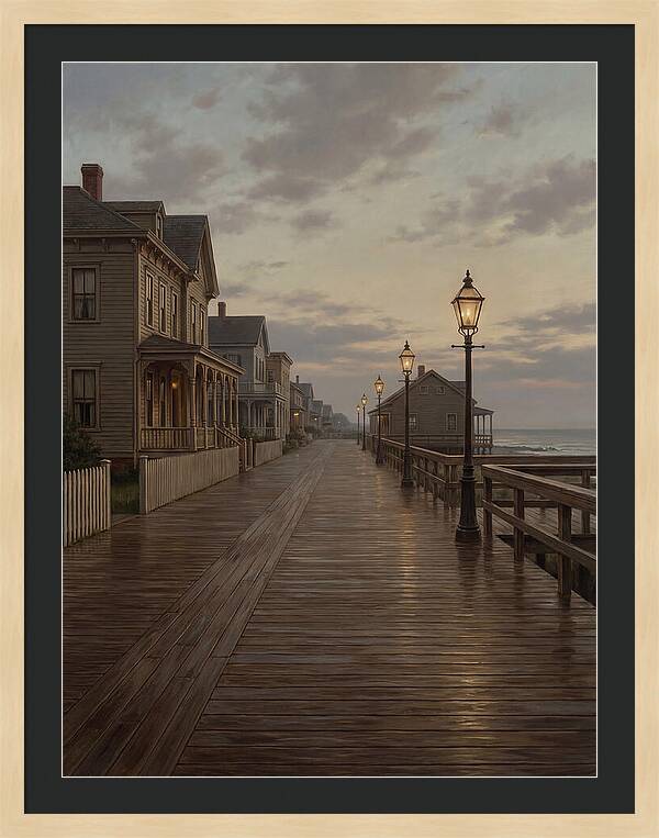 Tranquil Evening By The Shore