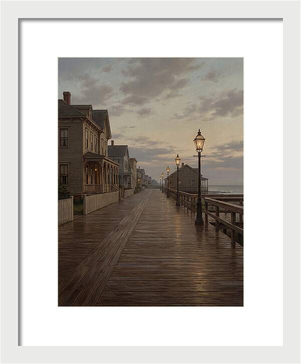 Tranquil Evening By The Shore