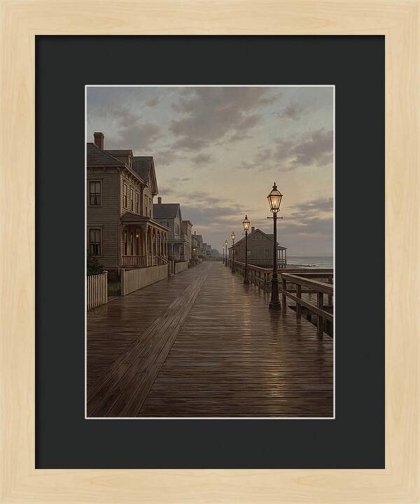 Tranquil Evening By The Shore