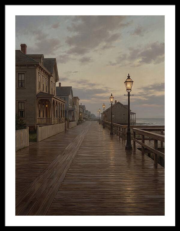 Tranquil Evening By The Shore