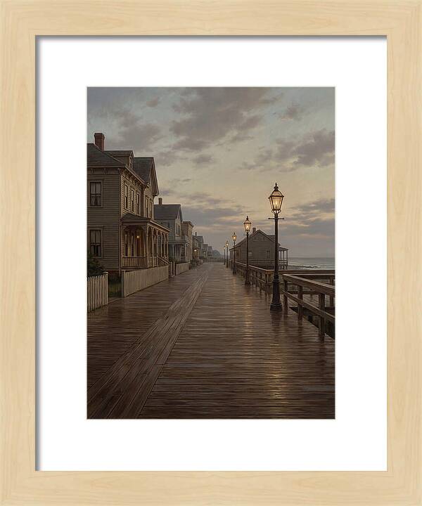 Tranquil Evening By The Shore