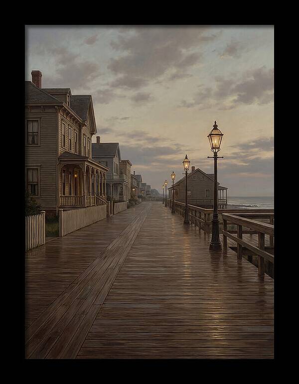 Tranquil Evening By The Shore
