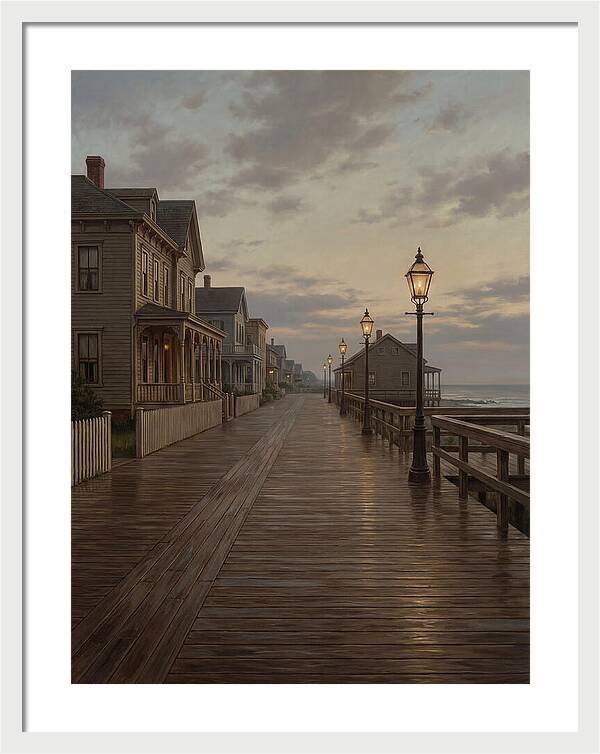 Tranquil Evening By The Shore