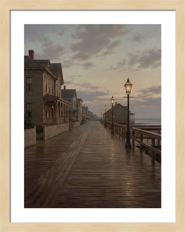 Tranquil Evening By The Shore