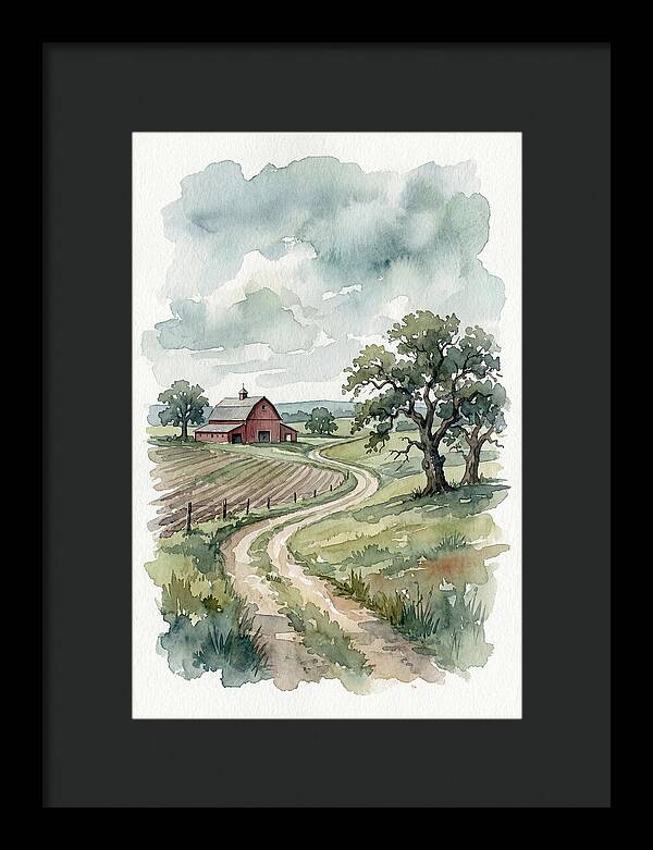 Tranquil Farm Scene