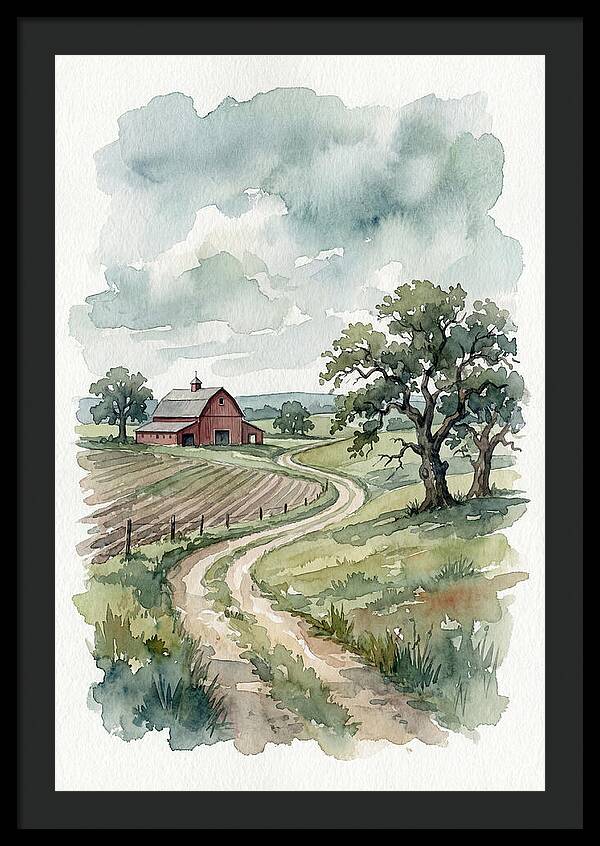 Tranquil Farm Scene