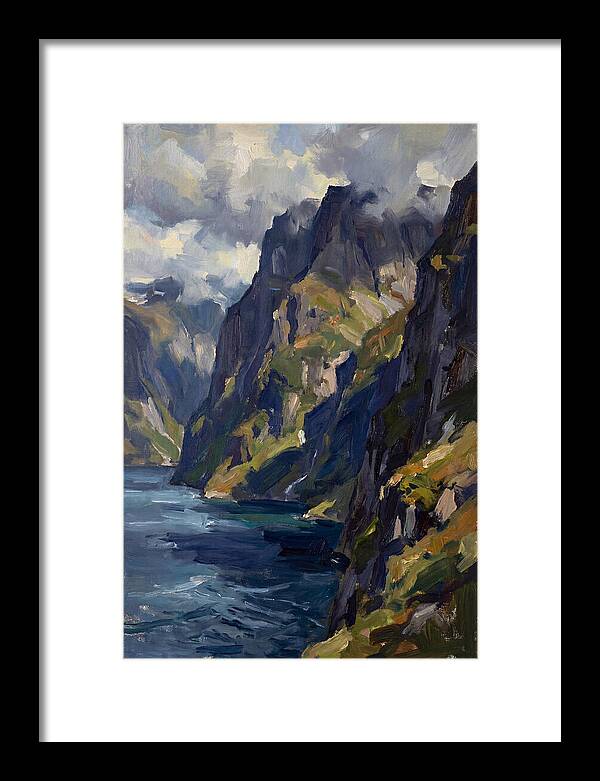 Tranquil Fjord Reflections
