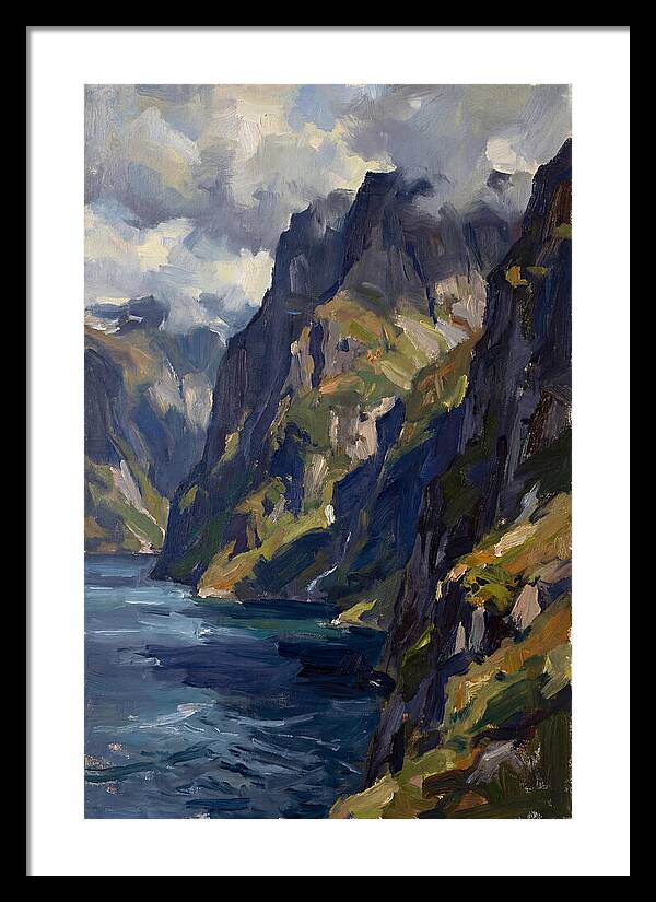 Tranquil Fjord Reflections
