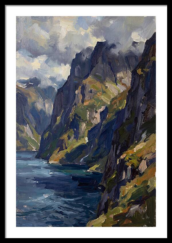Tranquil Fjord Reflections