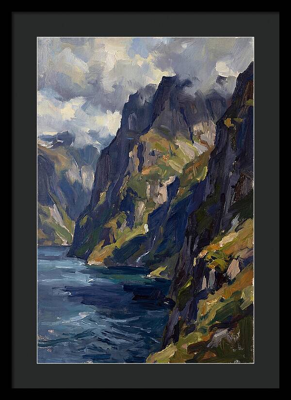 Tranquil Fjord Reflections