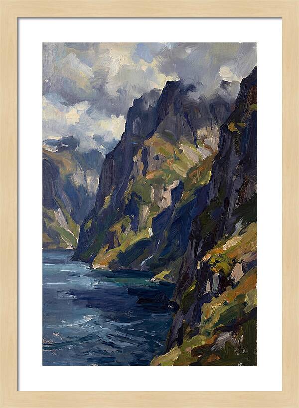 Tranquil Fjord Reflections