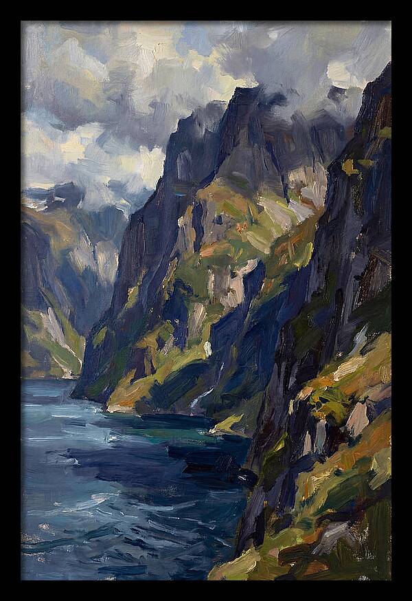 Tranquil Fjord Reflections
