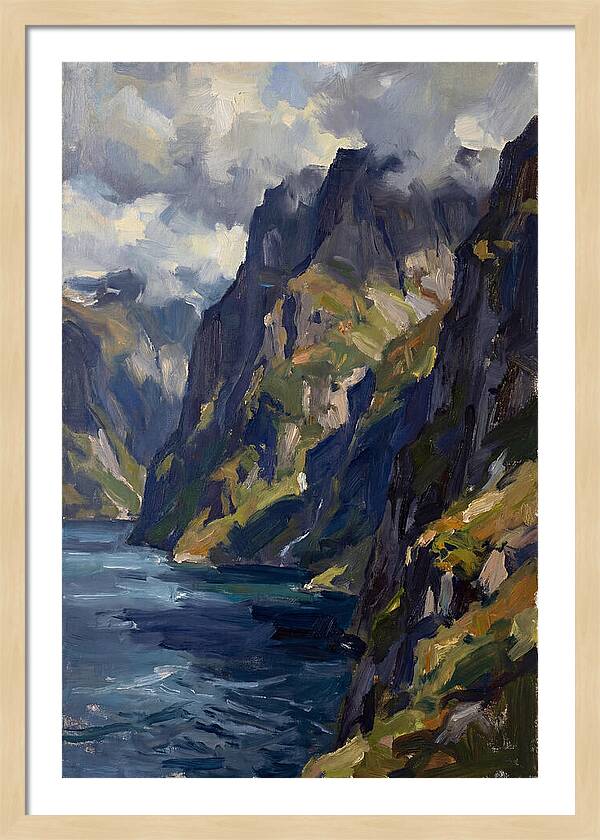 Tranquil Fjord Reflections