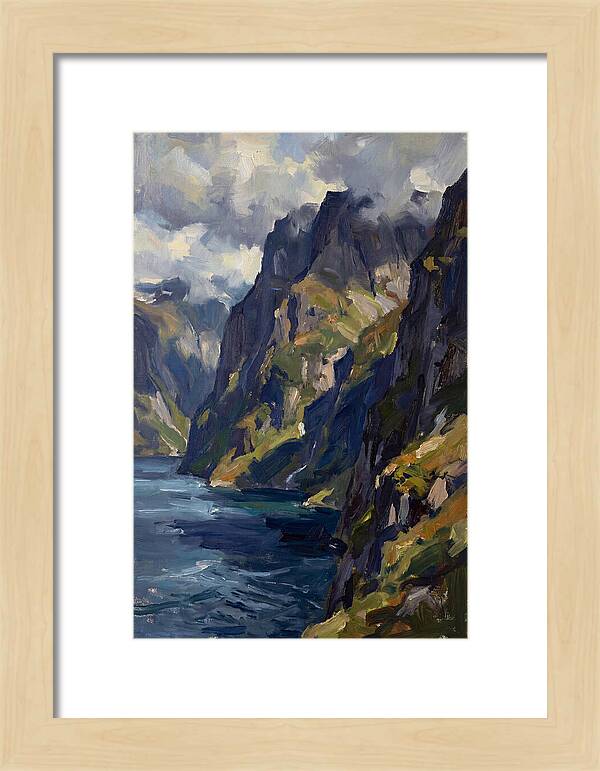 Tranquil Fjord Reflections