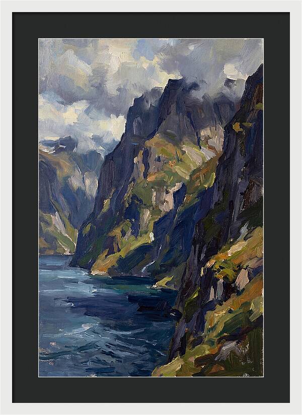 Tranquil Fjord Reflections