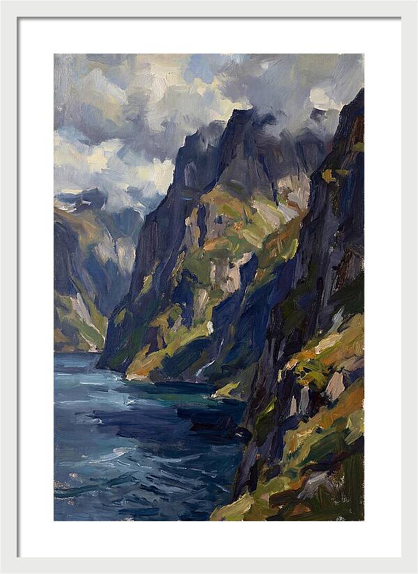 Tranquil Fjord Reflections