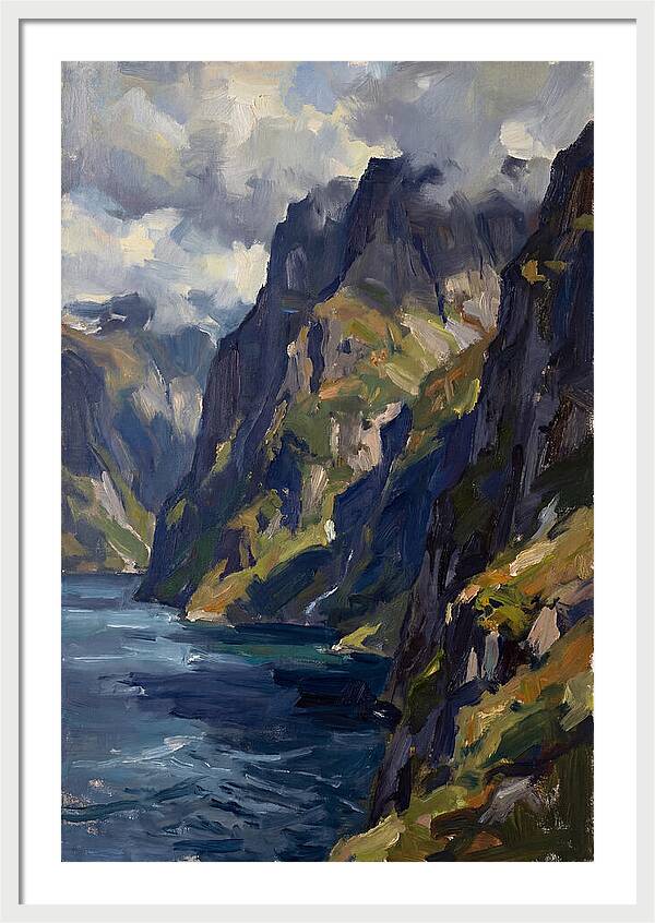 Tranquil Fjord Reflections