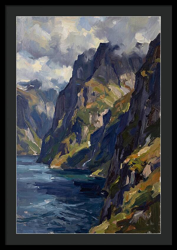 Tranquil Fjord Reflections