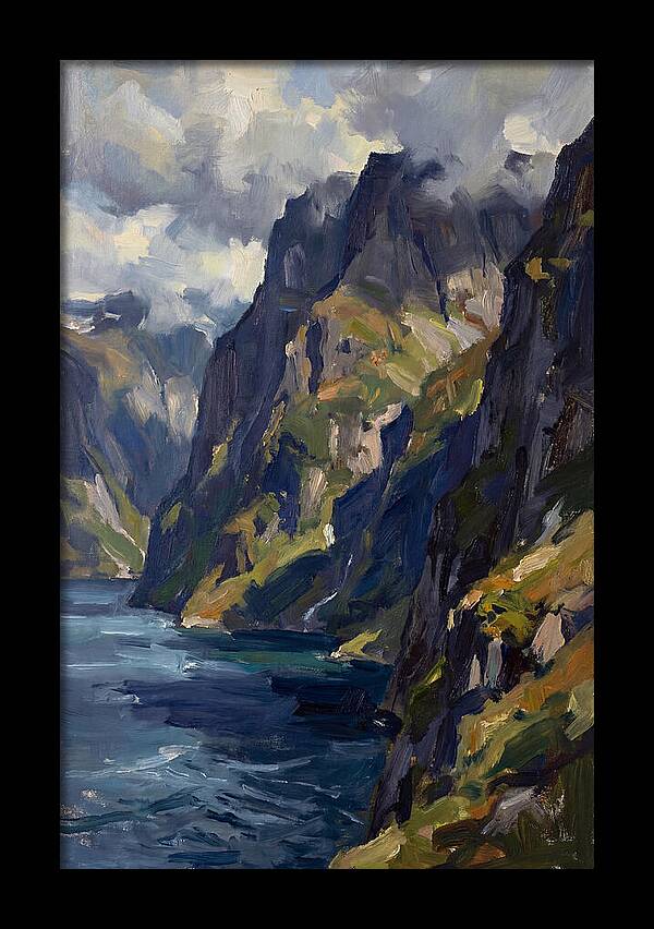 Tranquil Fjord Reflections