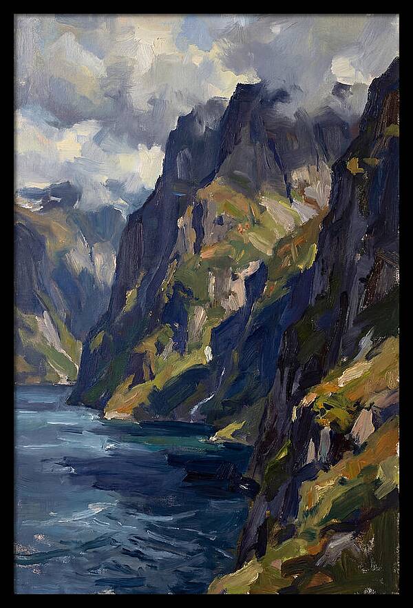 Tranquil Fjord Reflections