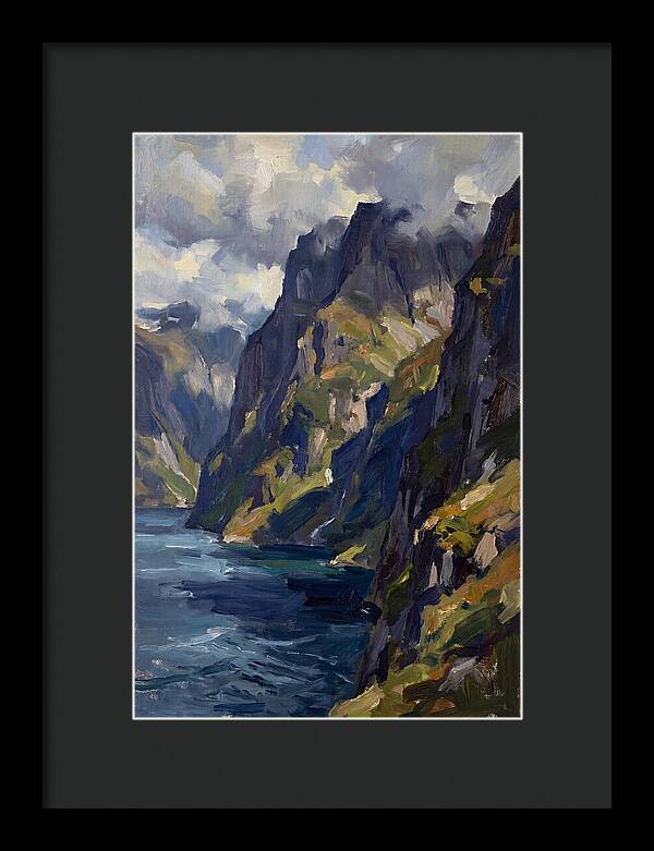 Tranquil Fjord Reflections