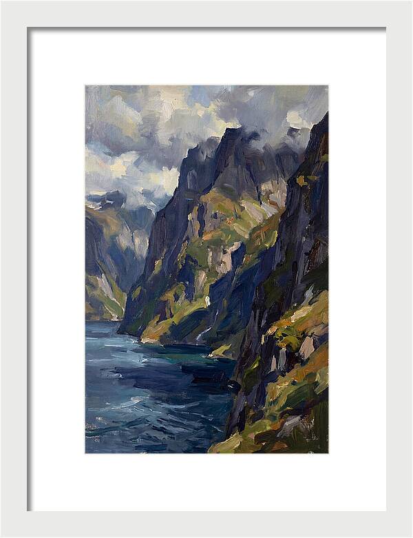 Tranquil Fjord Reflections