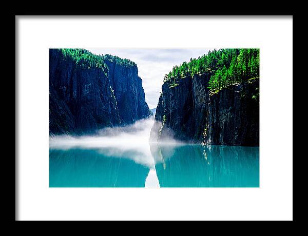 Tranquil Fjord Reflections