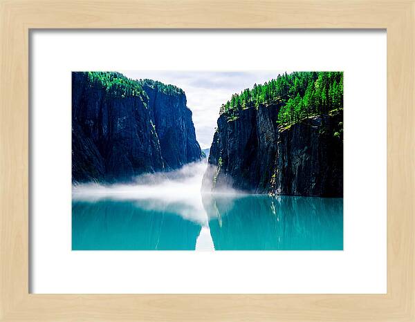 Tranquil Fjord Reflections