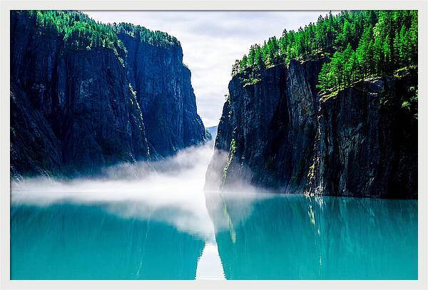 Tranquil Fjord Reflections