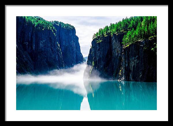 Tranquil Fjord Reflections