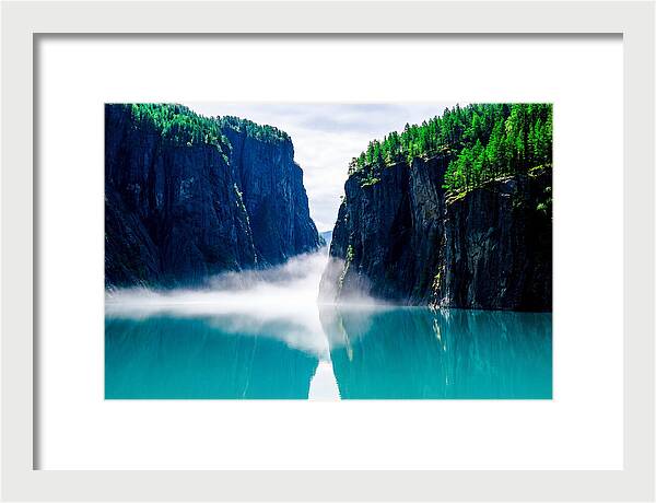 Tranquil Fjord Reflections