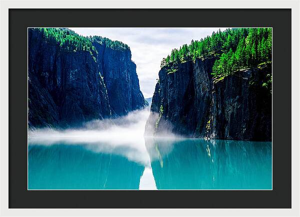 Tranquil Fjord Reflections