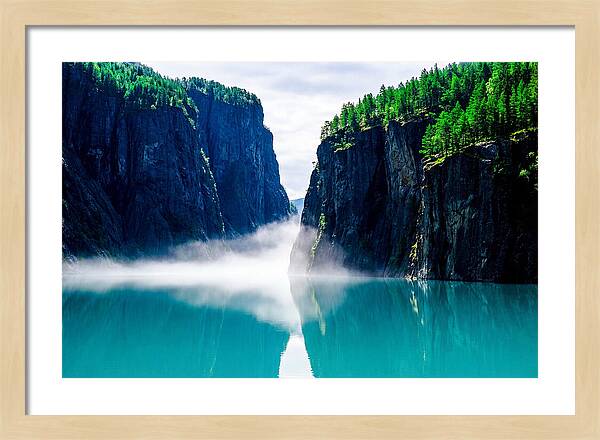 Tranquil Fjord Reflections