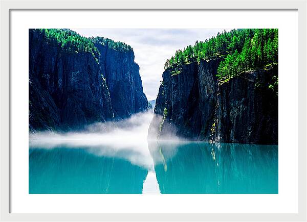 Tranquil Fjord Reflections