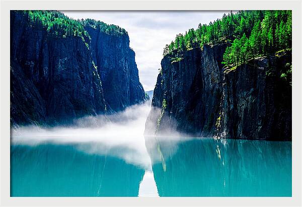 Tranquil Fjord Reflections