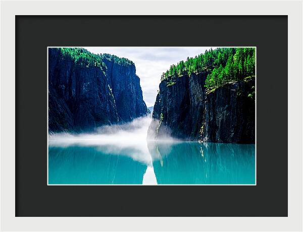 Tranquil Fjord Reflections